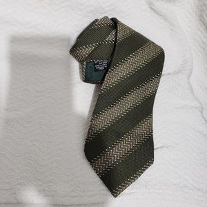 ARMANI Collezioni MEN'S Olive /Beige Muticolor 100